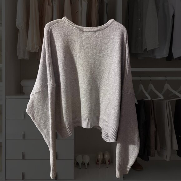 Gray 'Nope' Super Soft Sweater Size XXL from No Boundaries - Picture 3 of 4